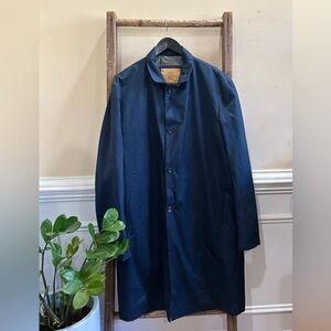 Luciano Barbera Navy Blue Coat
